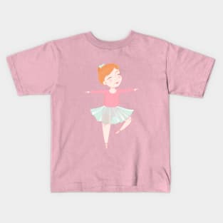 Cute ballerina Kids T-Shirt